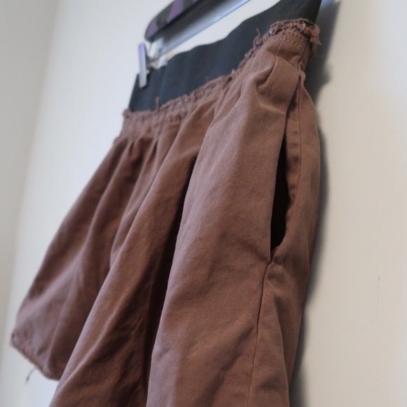 Silence + Noise Vari Multi-Tuck Mini Skirt Small - Picture 6 of 7